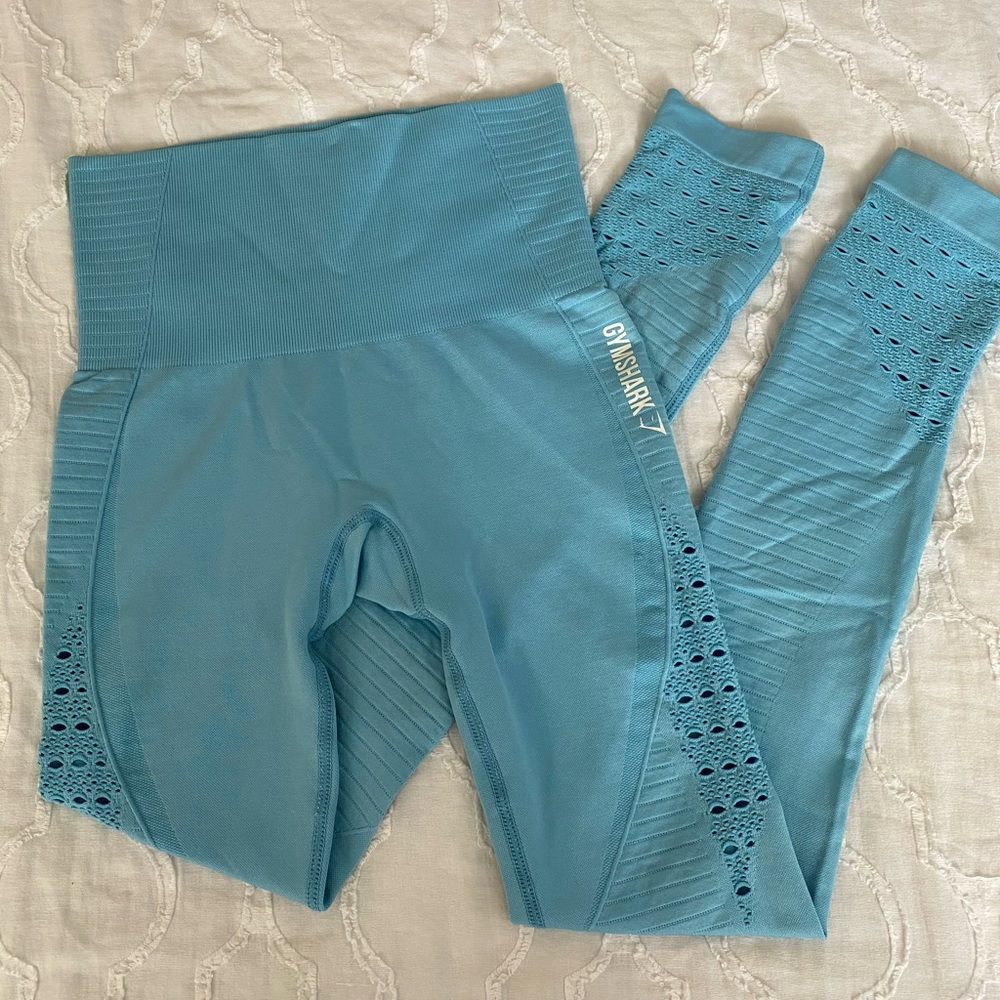 Babyblue Gymshark Energy Seamless